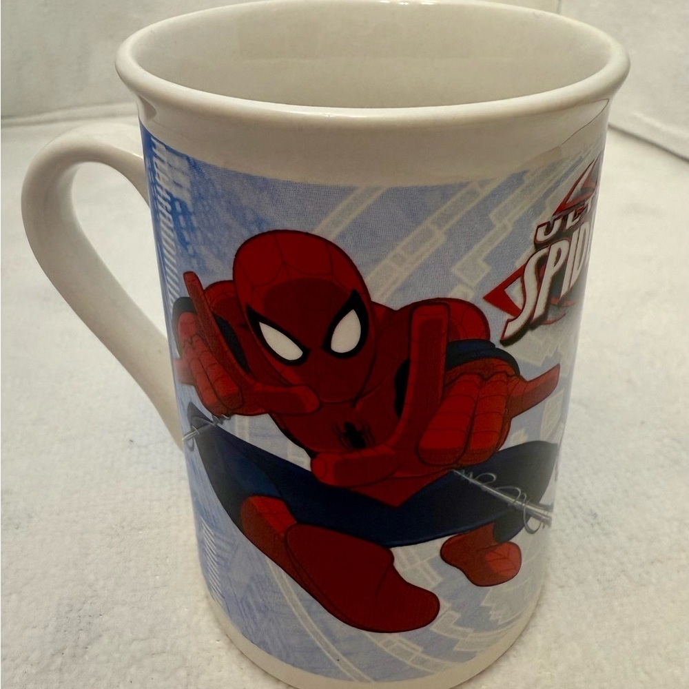 Marvel Spider-Man Red and Blue Ceramic Mug